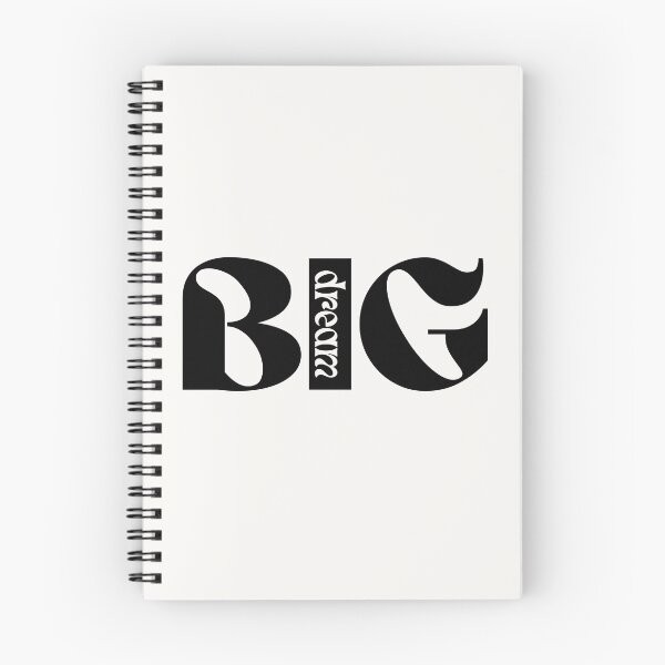 Item preview, Dream Inside BIG – Motivational Bold Typography designed and sold by downUnderInk.
