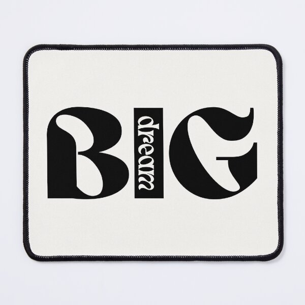 Item preview, Dream Inside BIG – Motivational Bold Typography designed and sold by downUnderInk.
