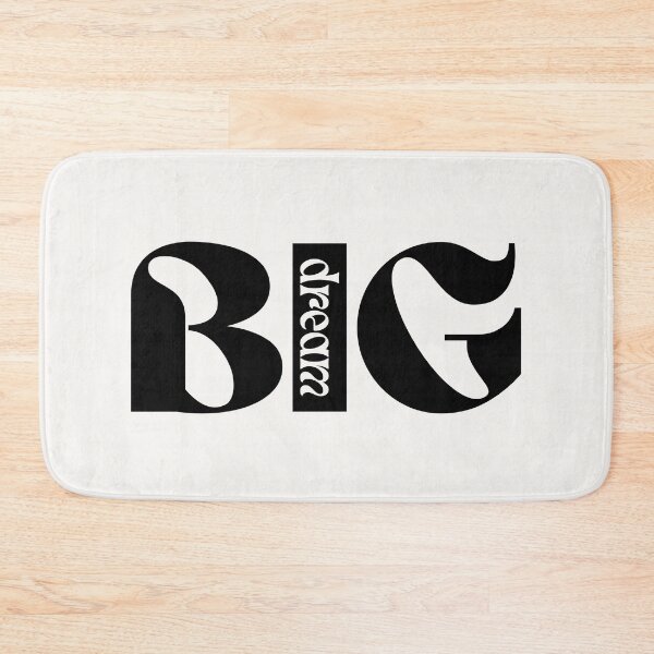 Item preview, Dream Inside BIG – Motivational Bold Typography designed and sold by downUnderInk.