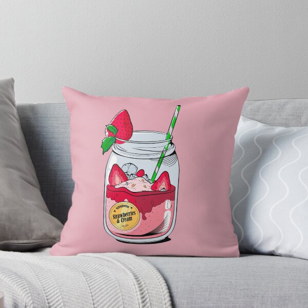 Item preview, Strawberries & Cream juice - Strawberry with Cream designed and sold by RGB Estudio Creativo.