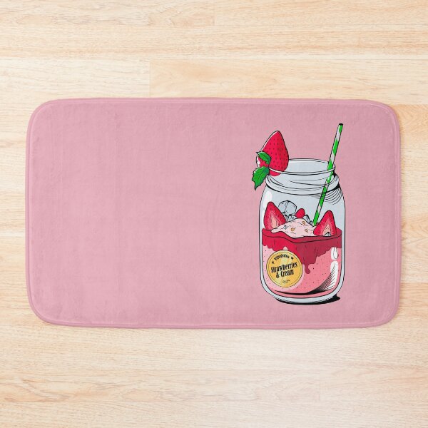 Item preview, Strawberries & Cream juice - Strawberry with Cream designed and sold by RGB Estudio Creativo.