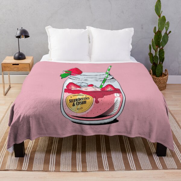 Item preview, Strawberries & Cream juice - Strawberry with Cream designed and sold by RGB Estudio Creativo.