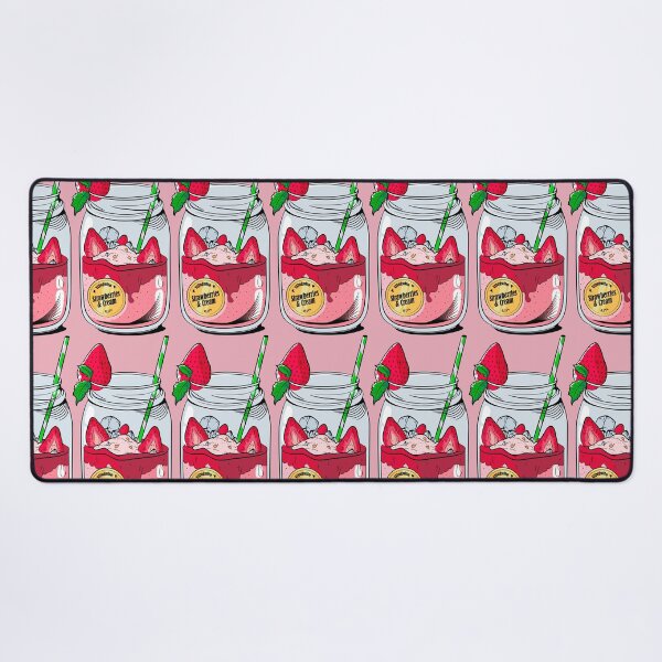 Item preview, Strawberries & Cream juice - Strawberry with Cream designed and sold by RGB Estudio Creativo.