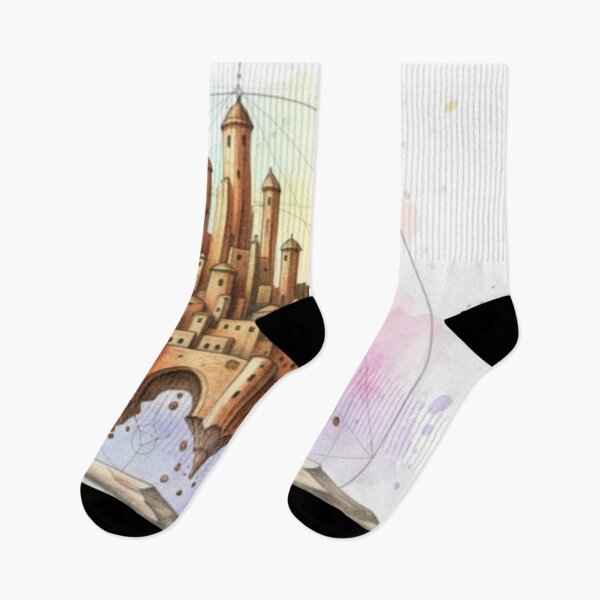 Item preview, Illusion Castle (Watercolor Color) designed and sold by AlquimiaSolar.