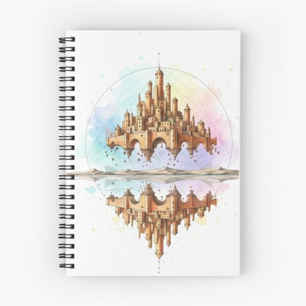 Item preview, Illusion Castle (Watercolor Color) designed and sold by AlquimiaSolar.