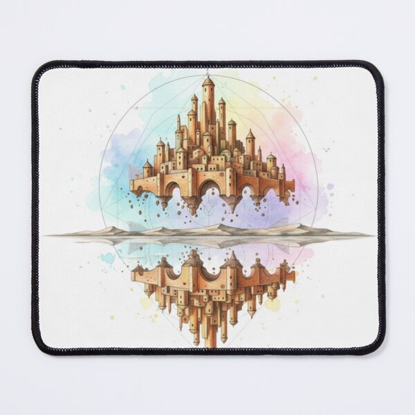 Item preview, Illusion Castle (Watercolor Color) designed and sold by AlquimiaSolar.