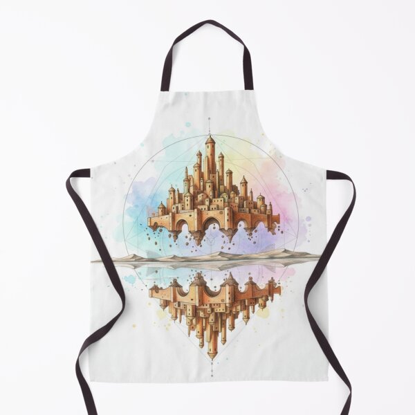 Item preview, Illusion Castle (Watercolor Color) designed and sold by AlquimiaSolar.