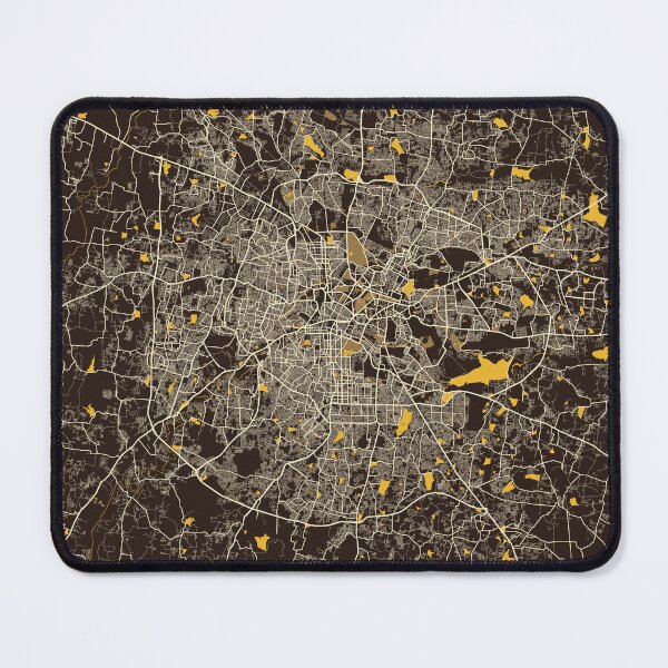 Item preview, Bangalore City Map of India - Pastel designed and sold by deMAP.