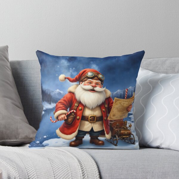 Item preview, Steampunk Santa Claus – Vintage Christmas Adventure Art designed and sold by nicky2342.
