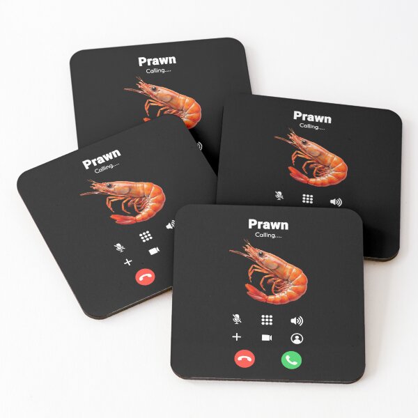 Item preview, Funny Prawn Lover Sea Food Art  designed and sold by Witty Shirts.