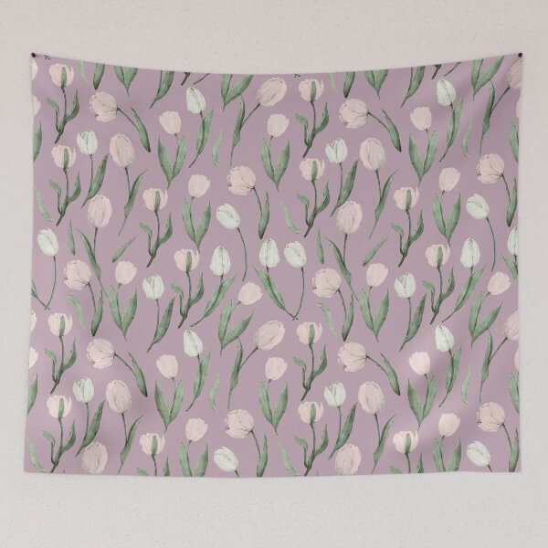 Item preview, Tulip Flower Pattern  designed and sold by Jannielle.