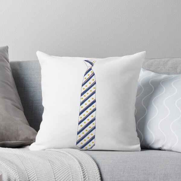 Item preview, Tie-on Humor: Striped Blue Tie designed and sold by SugarCore.