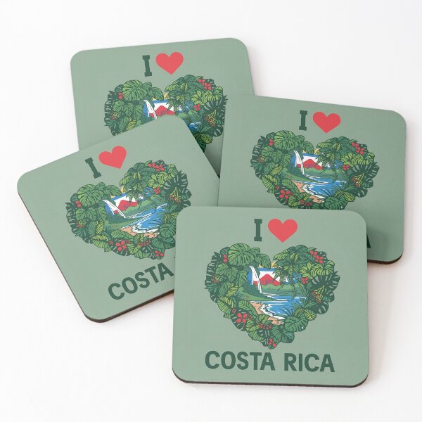 Item preview, I Love Costa Rica Pura Vida Design designed and sold by Aisha Creates.