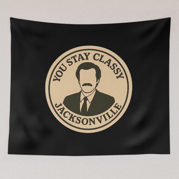 Item preview, Anchorman Inspired Retro USA Print: Jacksonville designed and sold by PinUpPizzazz.