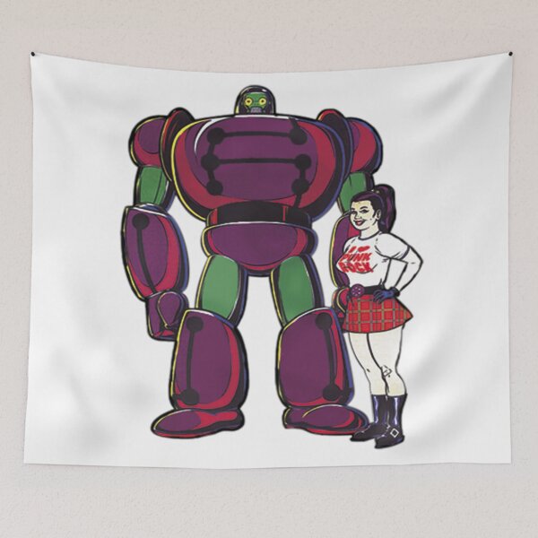 Item preview, Circus girl with a tall robot. designed and sold by Cockroin.