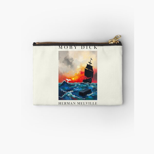 Item preview, Moby Dick Herman Melville Inspired Classic Literature designed and sold by kakarikihill.