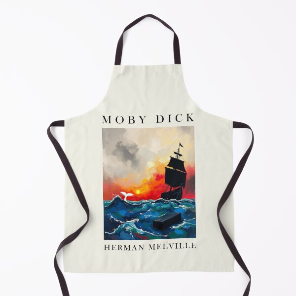 Item preview, Moby Dick Herman Melville Inspired Classic Literature designed and sold by kakarikihill.