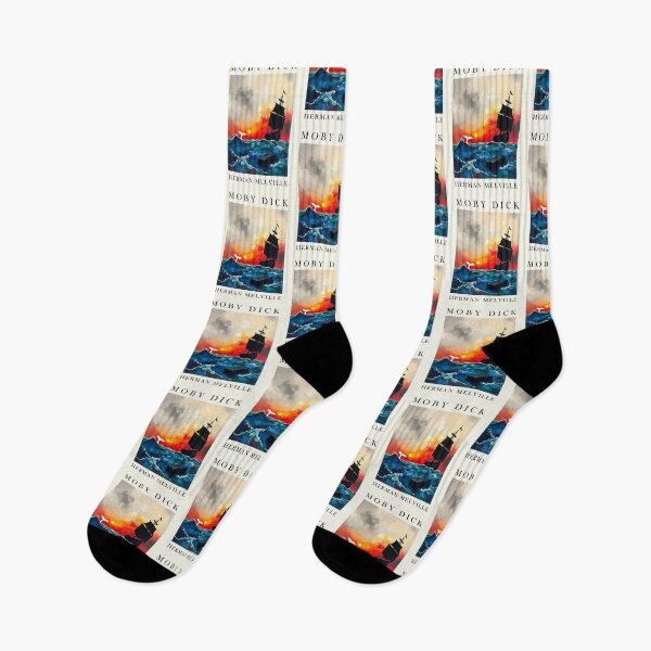 Item preview, Moby Dick Herman Melville Inspired Classic Literature designed and sold by kakarikihill.