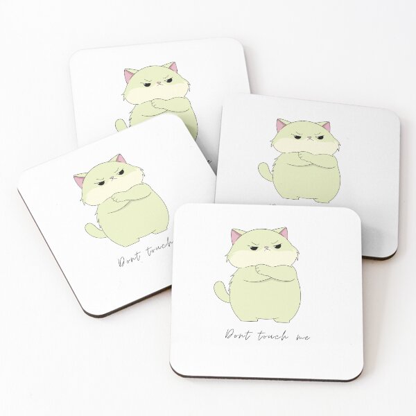 Item preview, Grumpy Cute Chubby Cat – Funny Cartoon Kitty Illustration, Sassy Pet Attitude Art designed and sold by ArtSparkCo.