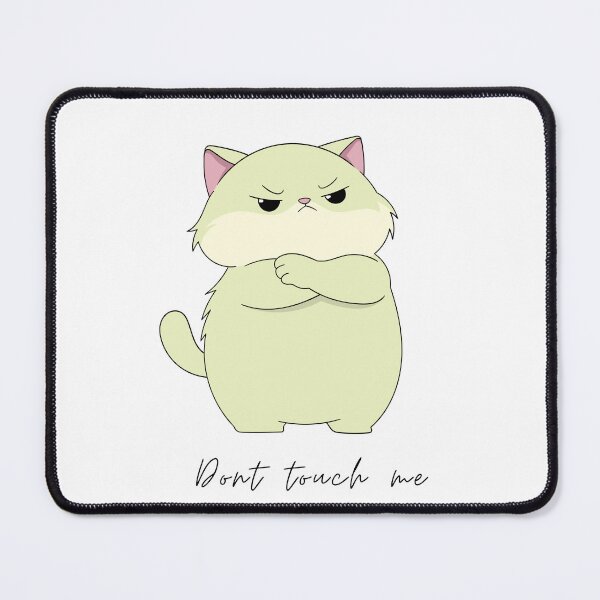 Item preview, Grumpy Cute Chubby Cat – Funny Cartoon Kitty Illustration, Sassy Pet Attitude Art designed and sold by ArtSparkCo.
