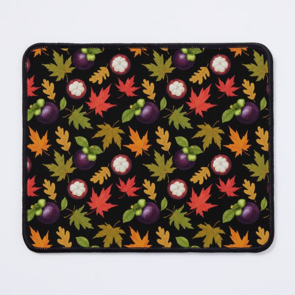 Item preview, Mangosteen Fruit and Autumn leaves designed and sold by scicilysimonee.