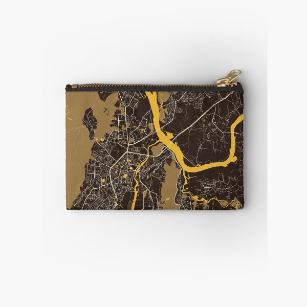 Item preview, Thane City Map of Maharashtra, India - Pastel designed and sold by deMAP.