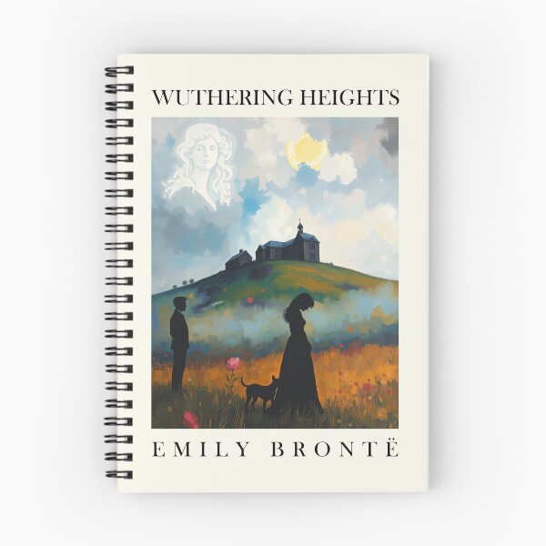Item preview, Wuthering Heights Emily Bronte Inspired Classic Literature designed and sold by kakarikihill.