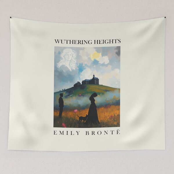 Item preview, Wuthering Heights Emily Bronte Inspired Classic Literature designed and sold by kakarikihill.