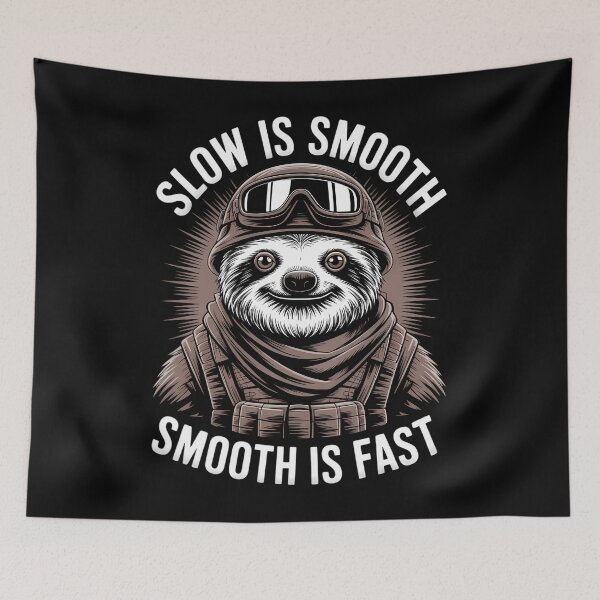 Item preview, Funny Military Sayings Sloth designed and sold by Zephyr6Dragon.
