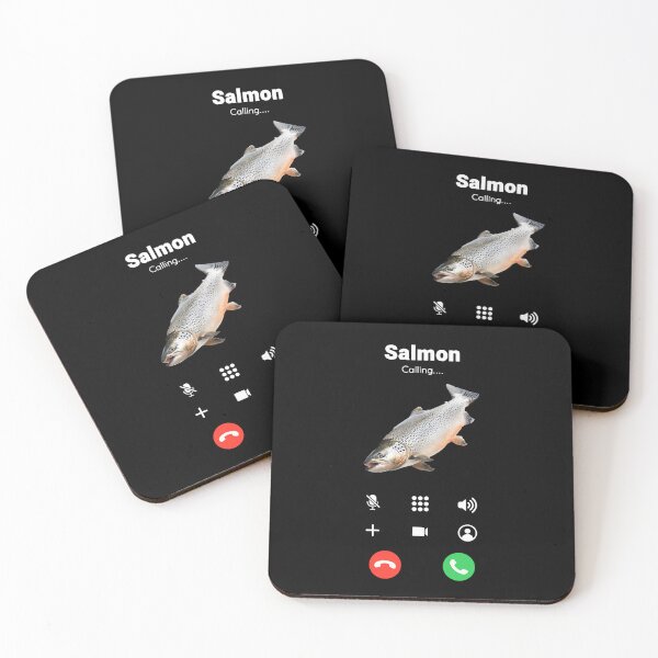 Item preview, Funny Salmon Lover Sea Food Art  designed and sold by Witty Shirts.