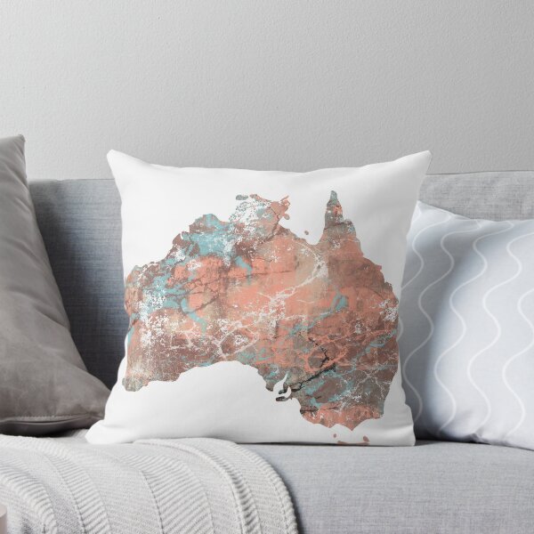 Item preview, Australia map, watercolor Australia designed and sold by Rosaliartbook.