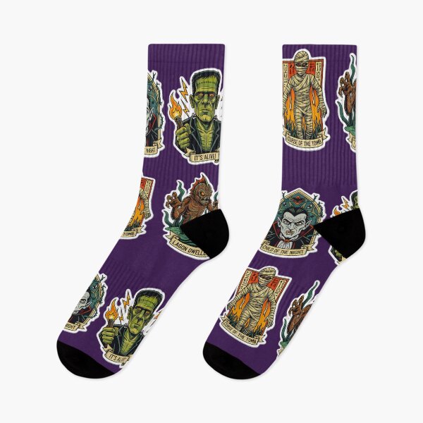 Item preview, Halloween Famous Monsters Its Alive! designed and sold by CoffinsArt.