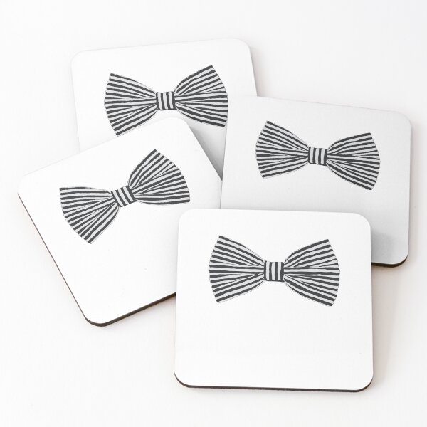 Item preview, Real Tie Illusion: Black & White Stripes  designed and sold by SugarCore.