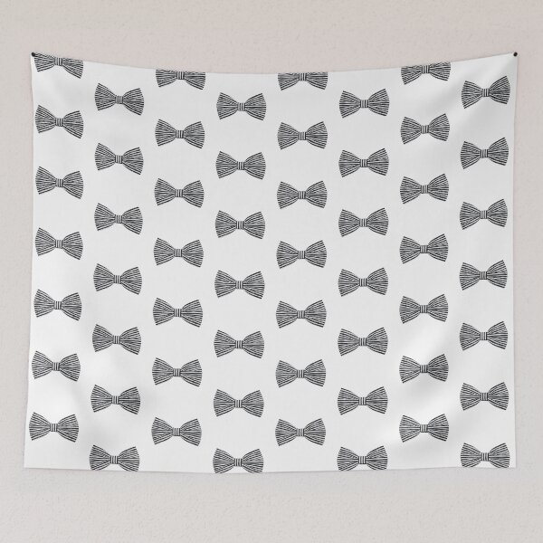 Item preview, Real Tie Illusion: Black & White Stripes  designed and sold by SugarCore.