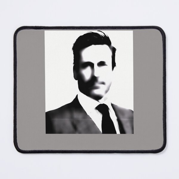 Item preview, JON-HAMM-BLACK--WHITE-PAINTING-(2) designed and sold by henryse97.