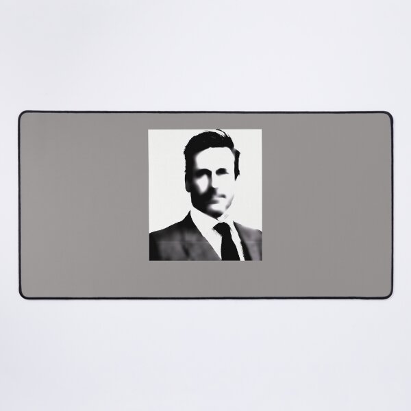 Item preview, JON-HAMM-BLACK--WHITE-PAINTING-(2) designed and sold by henryse97.