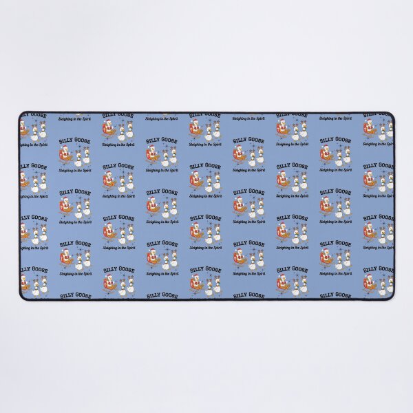 Item preview, Silly Goose Santa Reindeer Sleighing in the Christmas Spirit designed and sold by Forevermore.