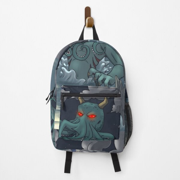 Item preview, Cthulhu Monster under full Moon designed and sold by HBOriginalsArt.