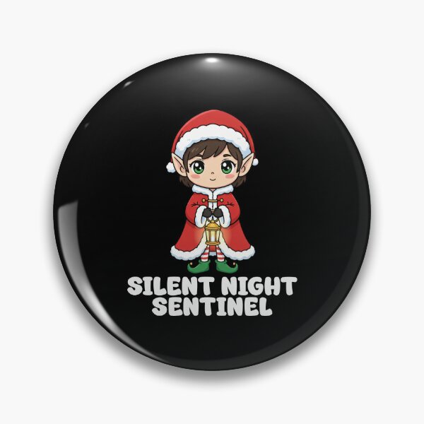 Item preview, SILENT NIGHT SENTINEL - CHRISTMAS ELF designed and sold by KEF Custom.