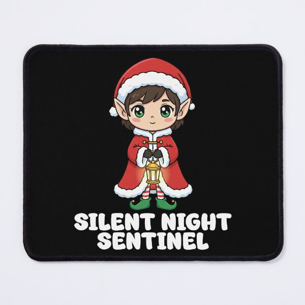 Item preview, SILENT NIGHT SENTINEL - CHRISTMAS ELF designed and sold by KEF Custom.