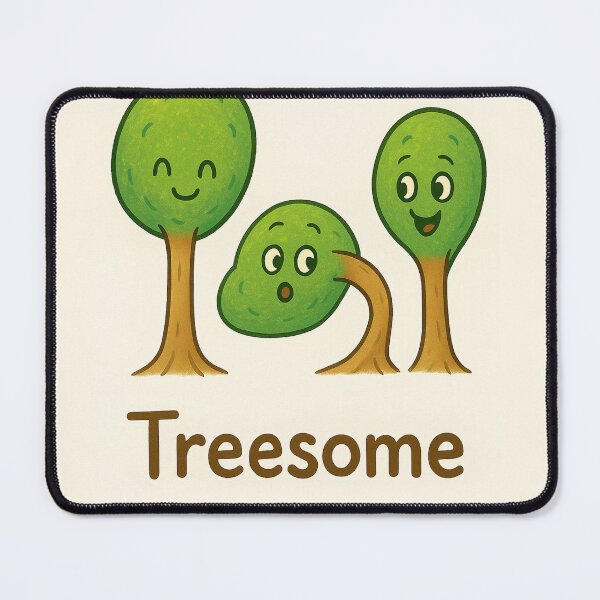 Item preview, Treesome on nature designed and sold by ShopikArt.
