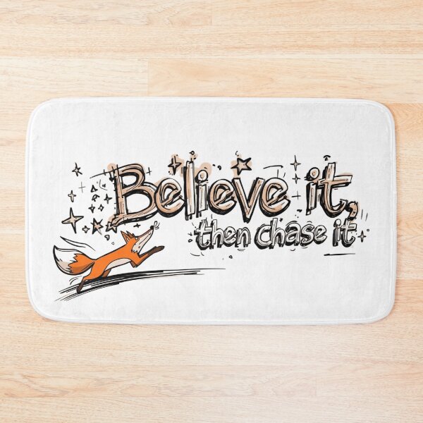 Item preview, Fox Energy Graffiti, Believe It Then Chase It designed and sold by auraRM studio.