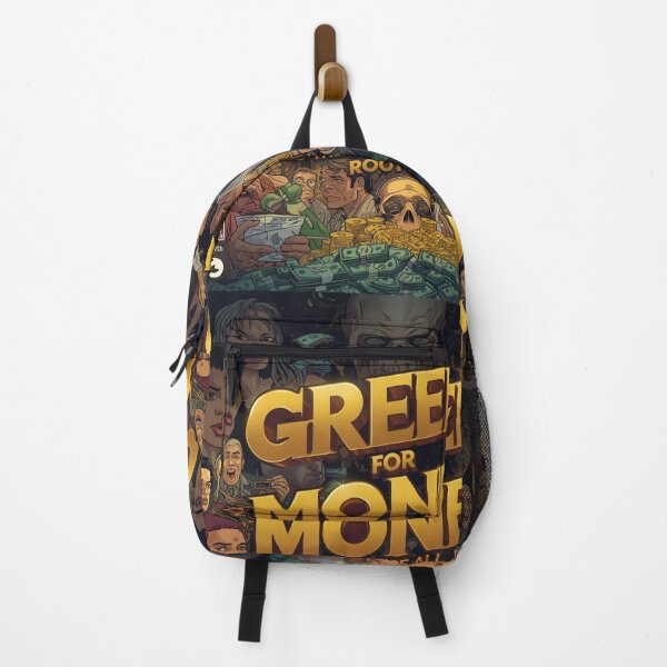 Item preview, “Greed for Money – The Root of All Evil | Bold Motivational Art” designed and sold by GloboStyle Design .