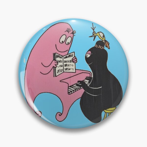 Artikelvorschau, Barbapapa spielt Klavier - Jahrgang entworfen und verkauft von DieViolettHund.