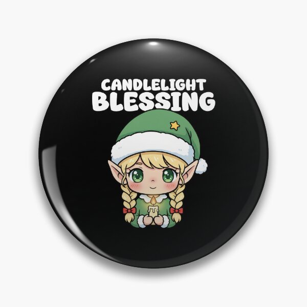 Item preview, CANDLELIGHT BLESSING - CHRISTMAS ELF designed and sold by KEF Custom.