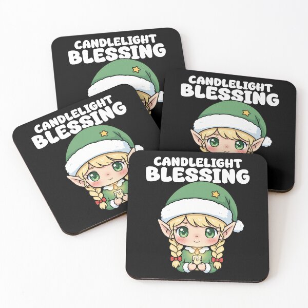 Item preview, CANDLELIGHT BLESSING - CHRISTMAS ELF designed and sold by KEF Custom.