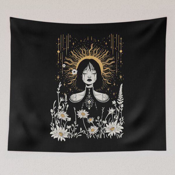 Item preview, Slumber – Witchy Botanical Tarot Art designed and sold by CIN4aqEPf83.
