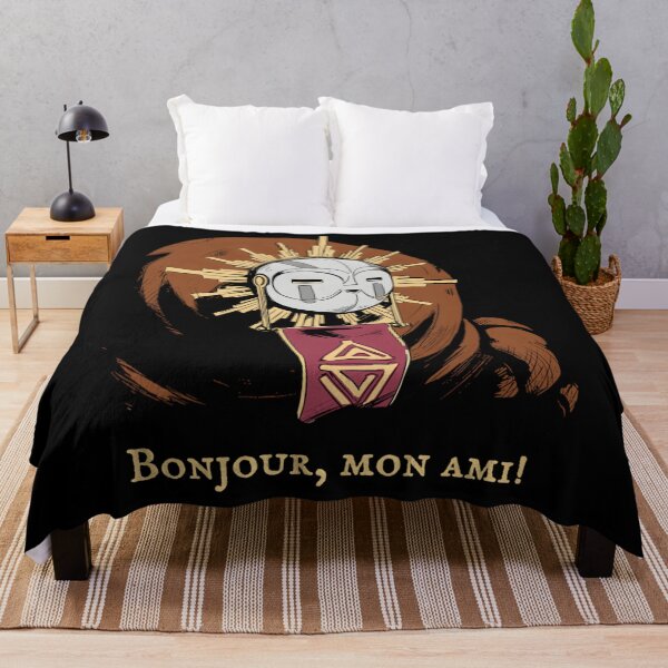 Item preview, Esquie Clair Obscur Expedition 33 Bonjou Mon Ami Vintage 90s Fan Art designed and sold by serqeydoomunf.