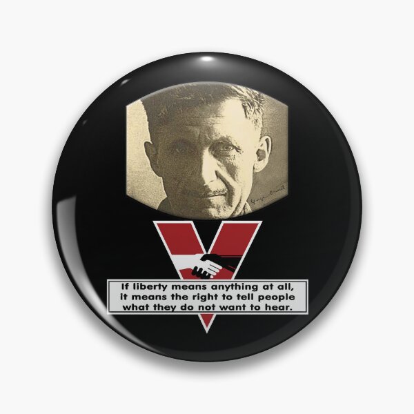Item preview, George Orwell - Liberty designed and sold by LibertyLine.