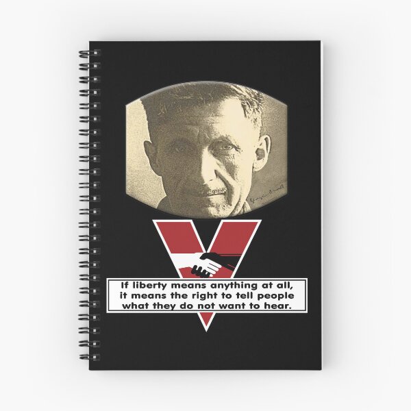 Item preview, George Orwell - Liberty designed and sold by LibertyLine.